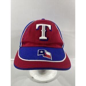Youth Texas Rangers MLB Fan Favorite Cap Hat Adjustable Strap back Kids Blue Red